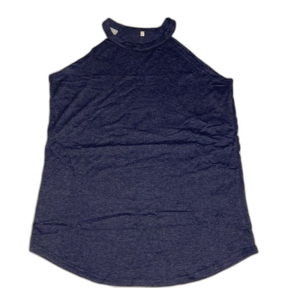 Halter Tank Blue Women Size Large NWOT - Picture 1 of 6